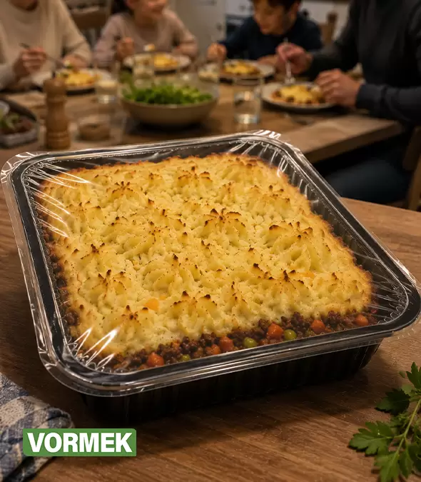 آلات تعبئة وتغليف الوجبات الجاهزة | Vormek